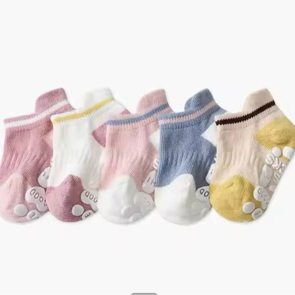 Lot of 5: new socks baby girl 1-3 years
